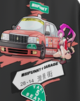 Chibi HK Drift Taxi Kagu Art Tee