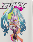 FUNKY Racing Miku Chara Art Tee