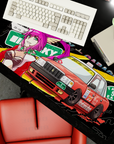 Chibi HK Taxi Kagu Deskmat