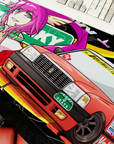 Chibi HK Taxi Kagu Deskmat