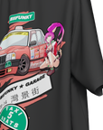 Chibi HK Drift Taxi Kagu Art Tee