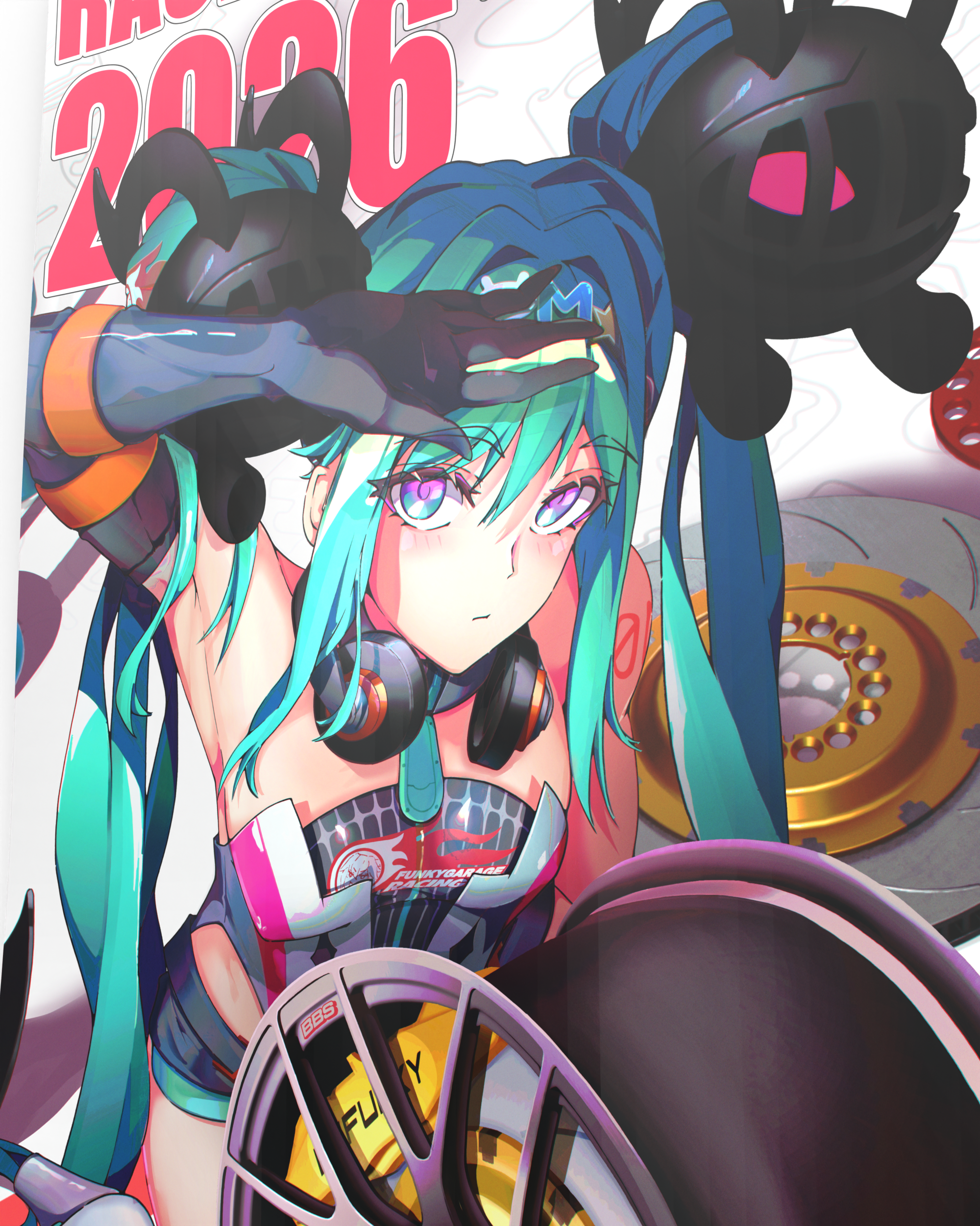 2026 GSR Miku Canvas Banner「Limited」 – FUNKY GARAGE