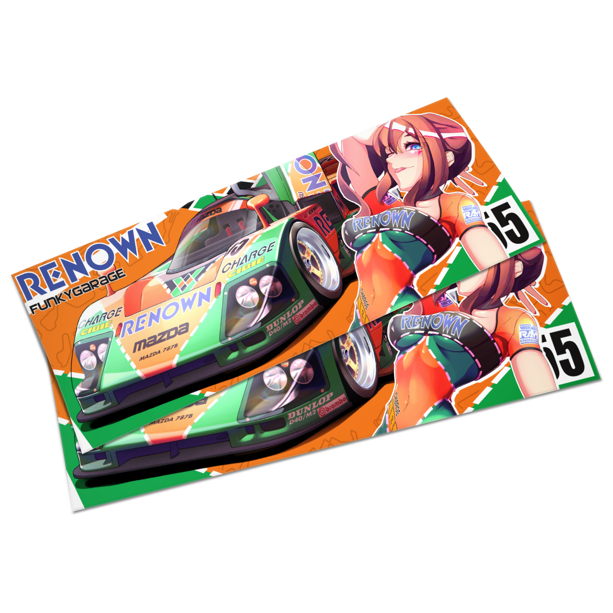 Gr.C Race Queen Kaho Slap「Reflective」 – FUNKY GARAGE