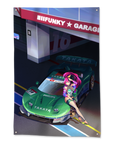 54" TAKATA DOME NSX Kagu-chan Garage Banner「Limited」