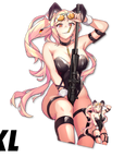 Giant BATTLE BUNNY Mana Kiss-cut「LIMITED」