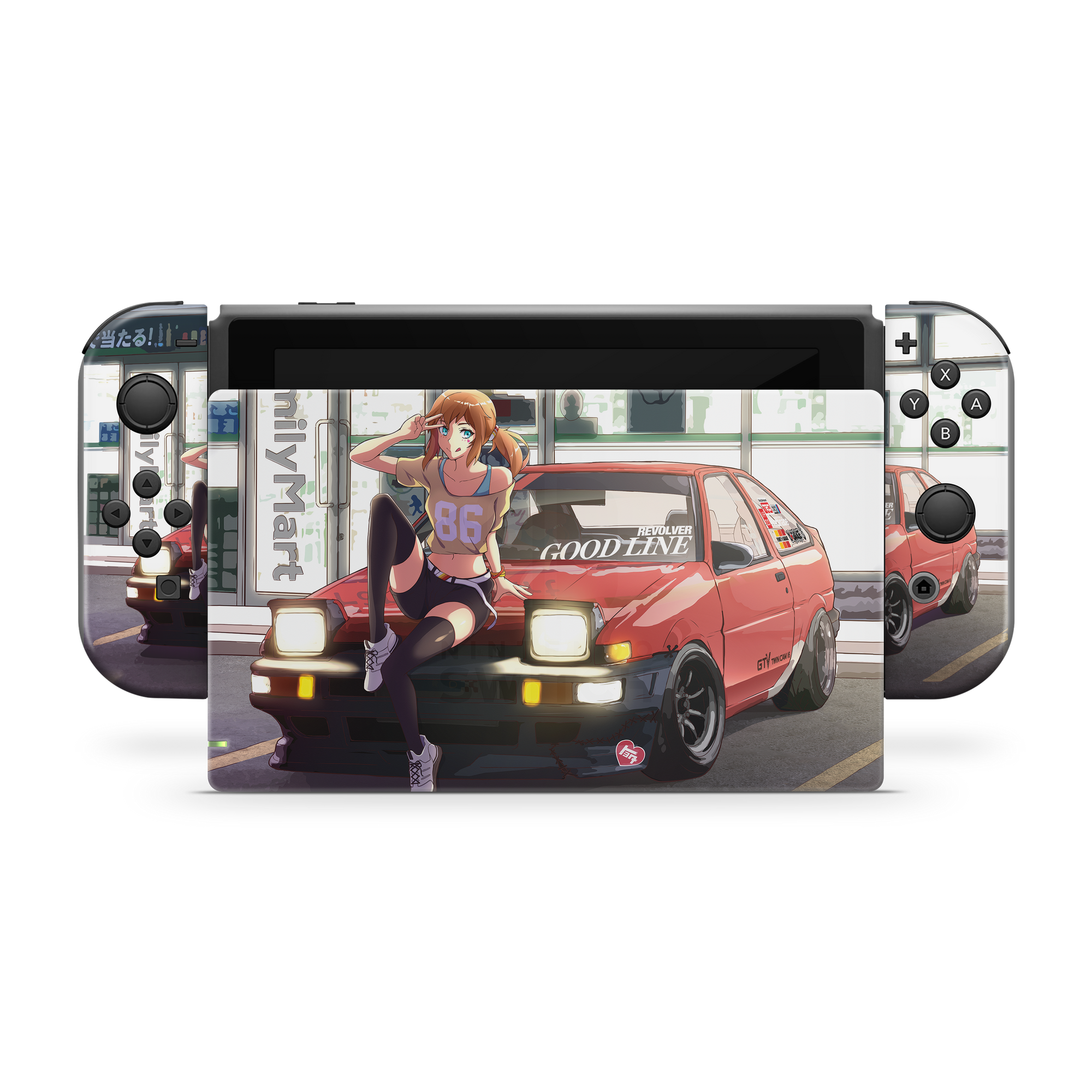 ハチロク Kaho-chan Switch Skin