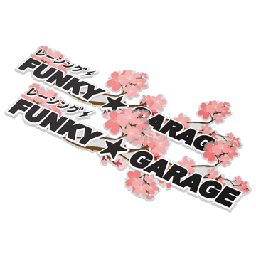 Sakura FUNKY☆GARAGE Die-Cut Banner