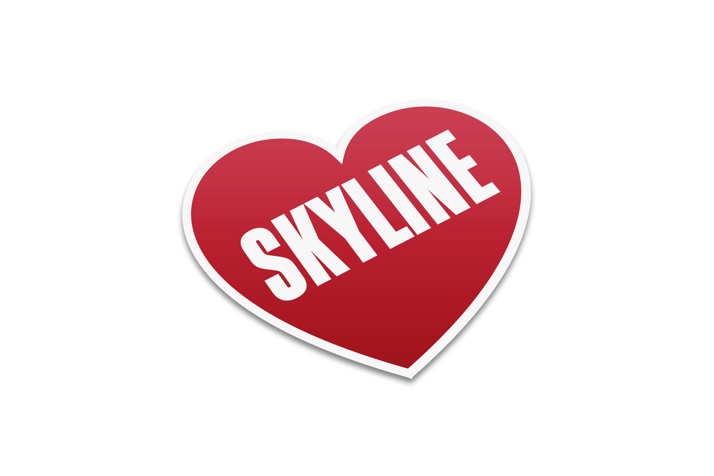 Old School Skyline Heart Sticker – FUNKY GARAGE