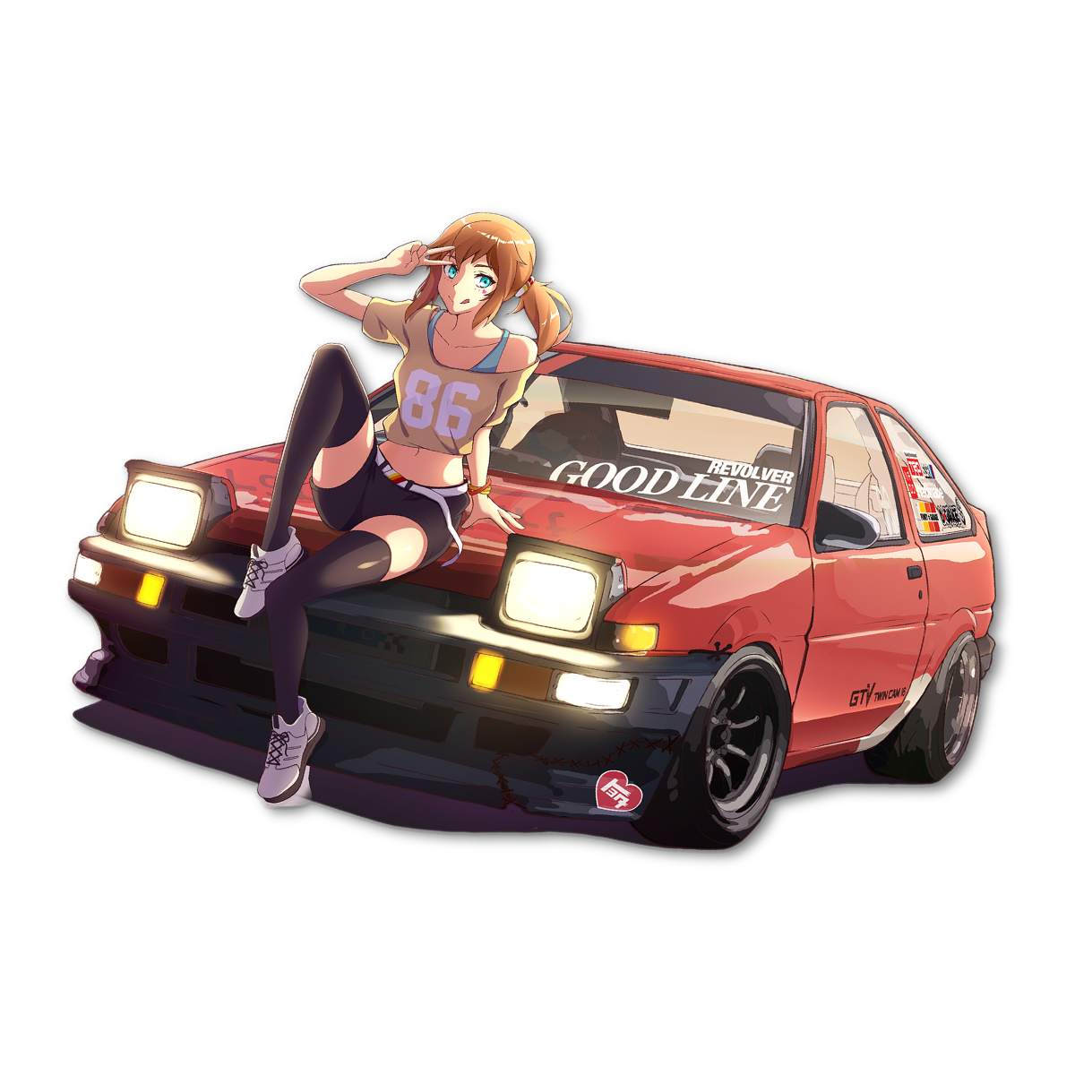 initial d kiss