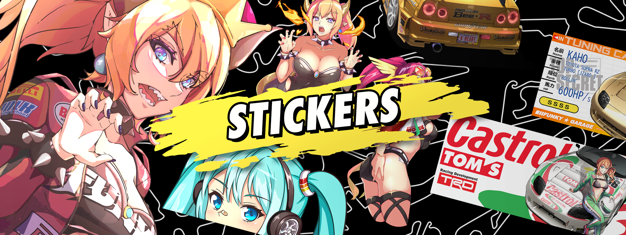 Stickers – FUNKY GARAGE