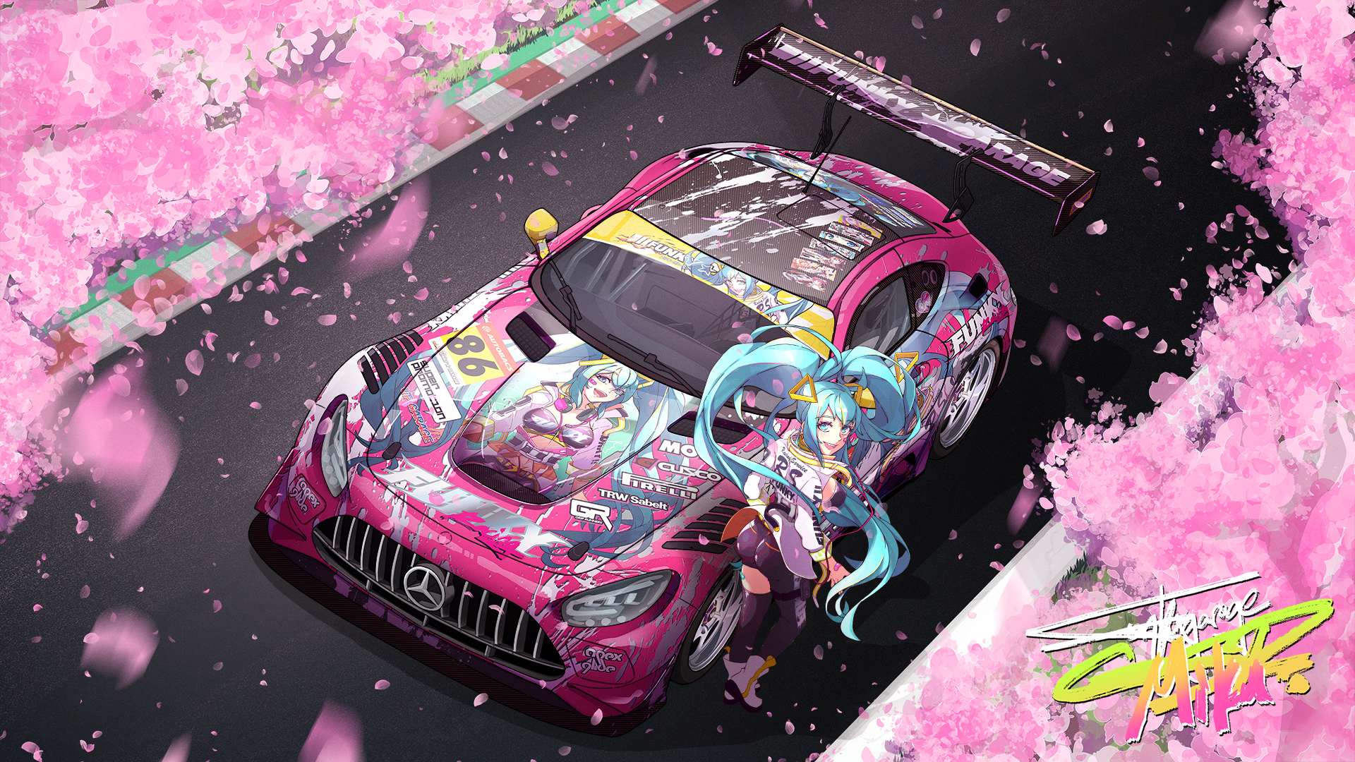 FUNKY Racing Miku Wallpapers – FUNKY GARAGE