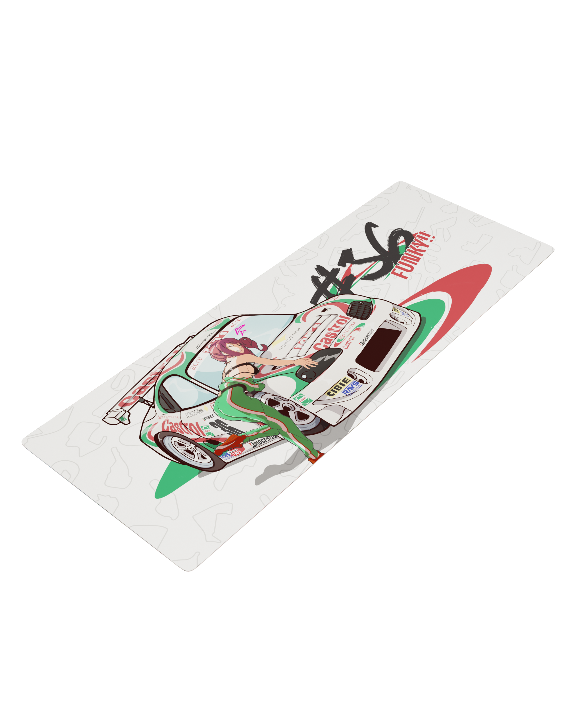 Chibi Castrol Supra Kaho Deskmat