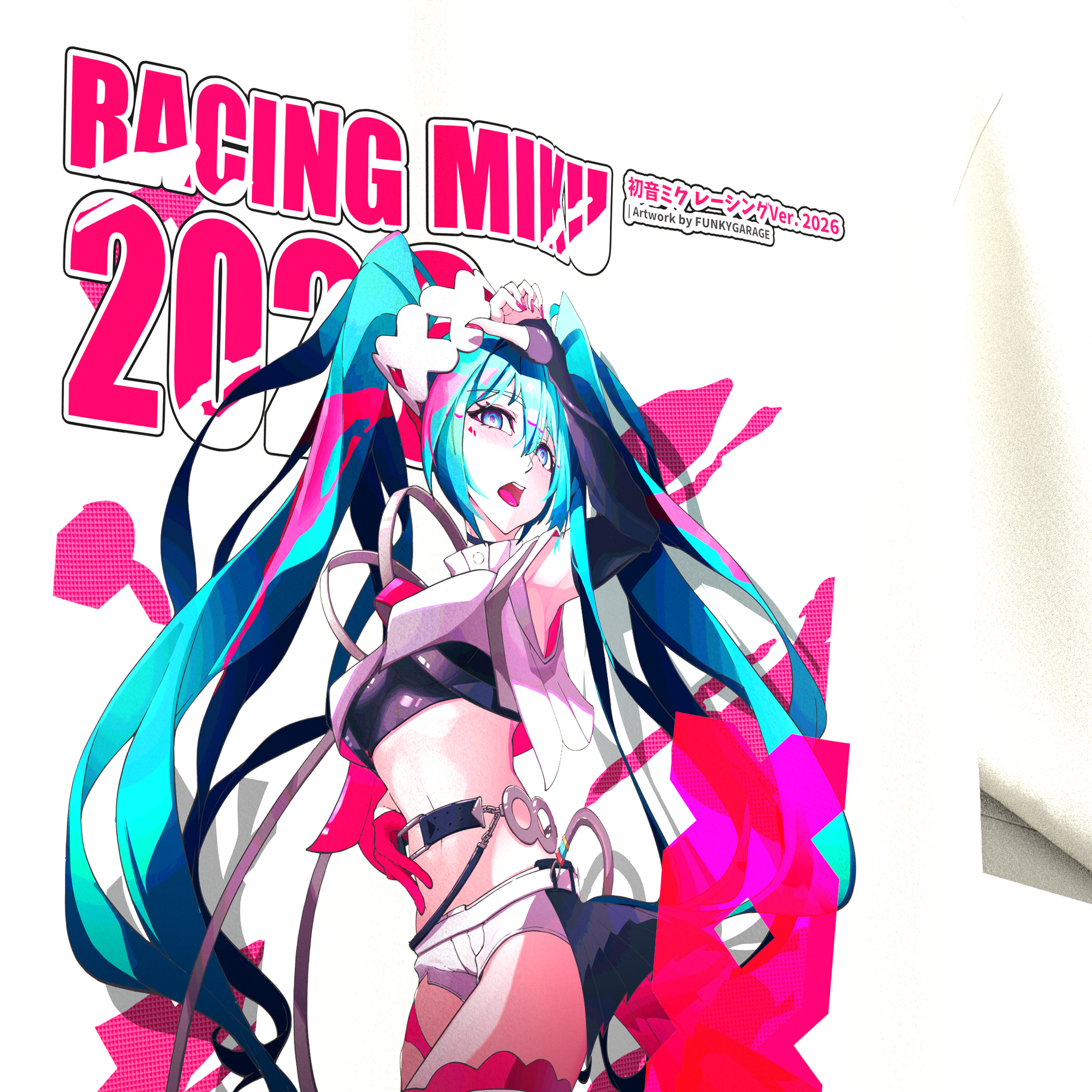 2025 GSR Miku Art Tee