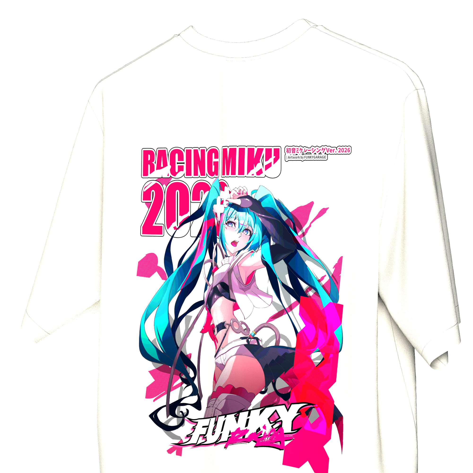 2025 GSR Miku Art Tee