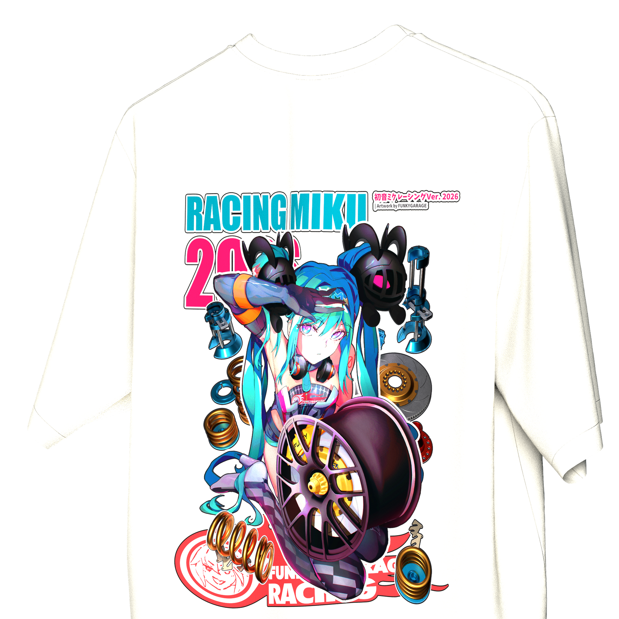 2026 GSR Miku Art Tee