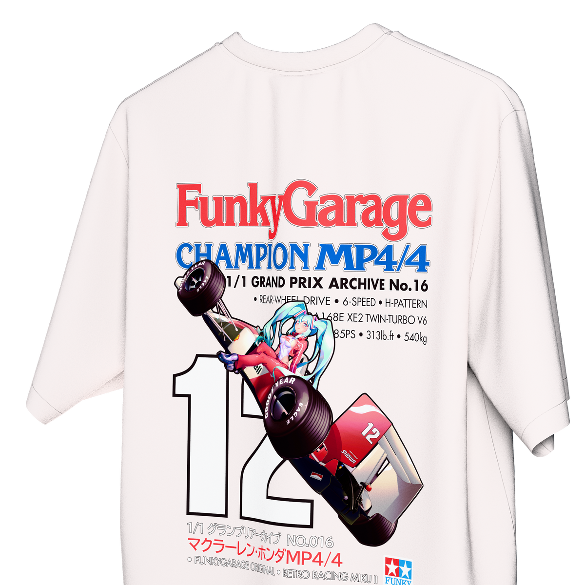 GP Miku MP4/4 Art Tee