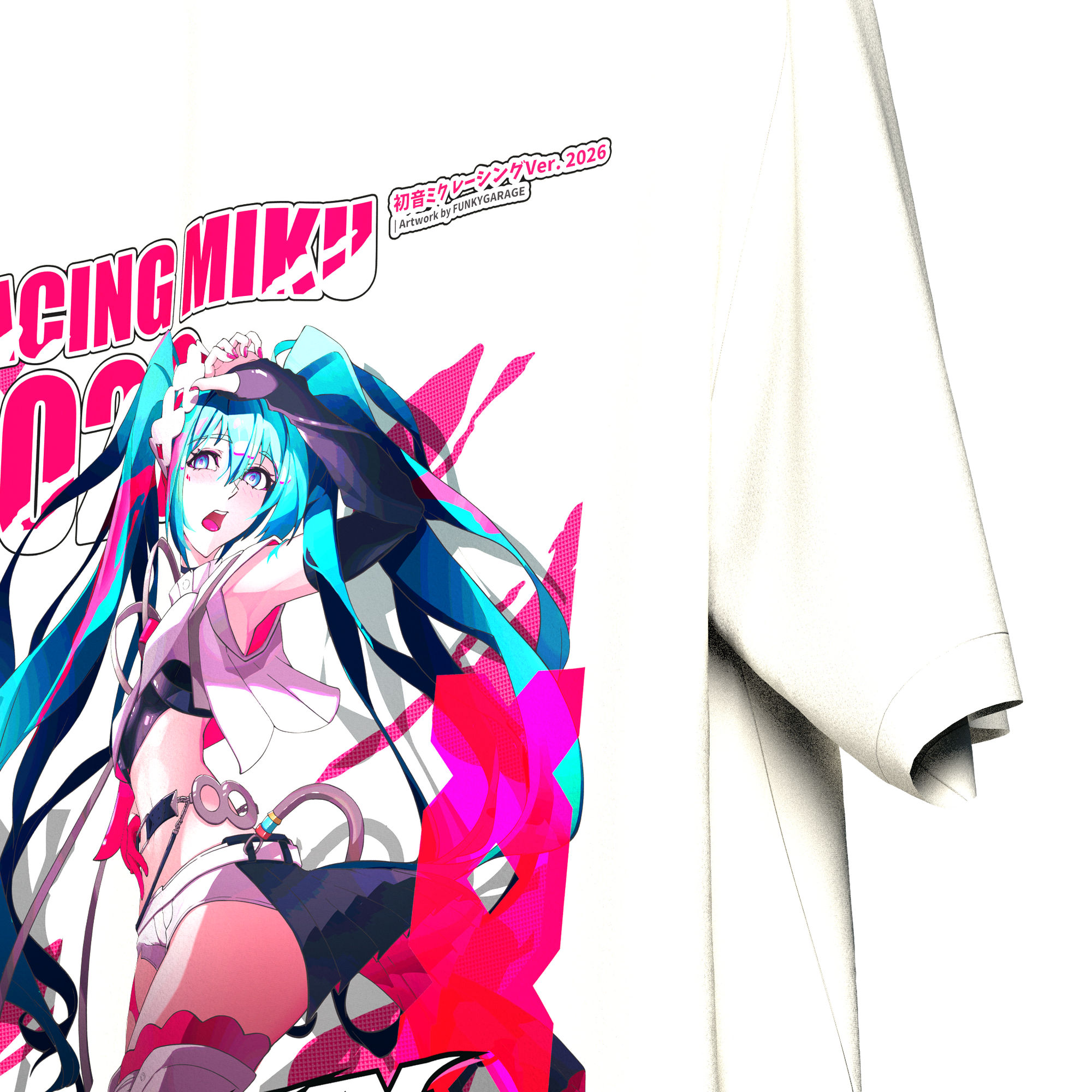 2025 GSR Miku Art Tee
