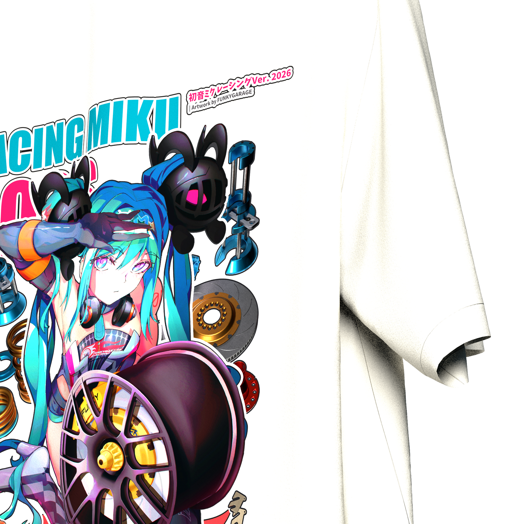 2026 GSR Miku Art Tee