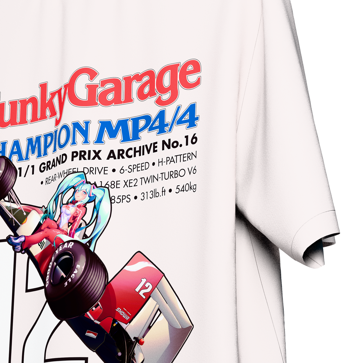 GP Miku MP4/4 Art Tee
