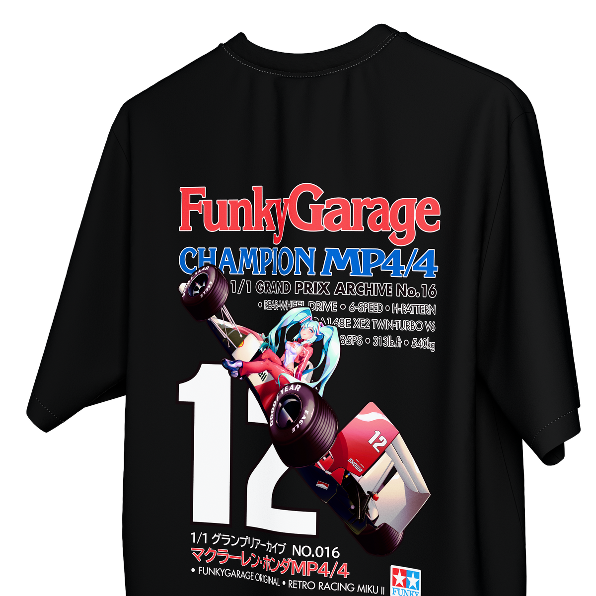 GP Miku MP4/4 Art Tee