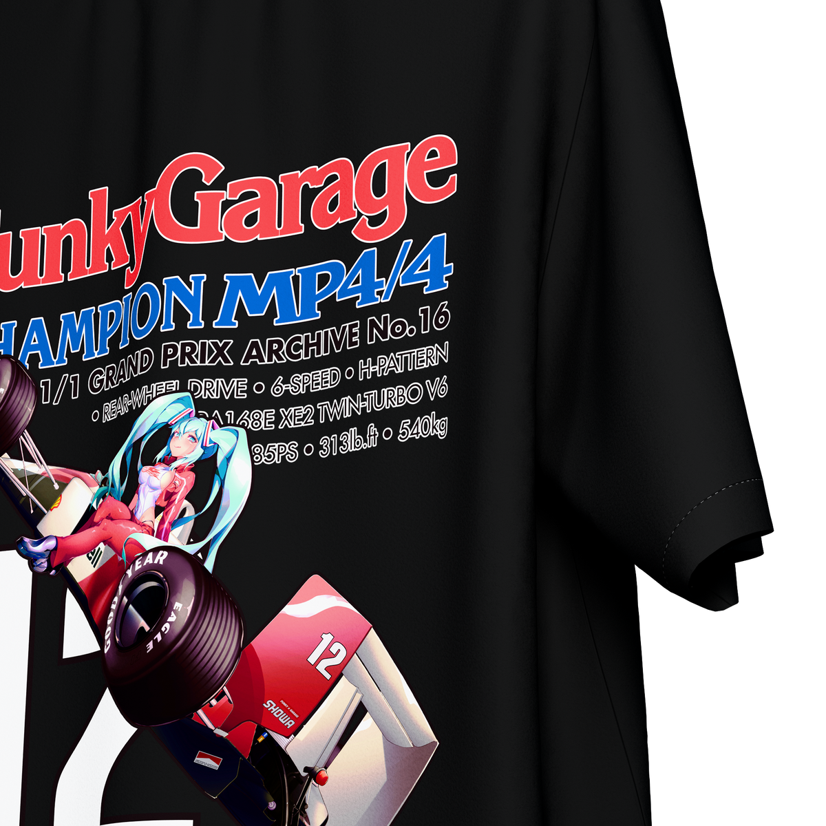GP Miku MP4/4 Art Tee