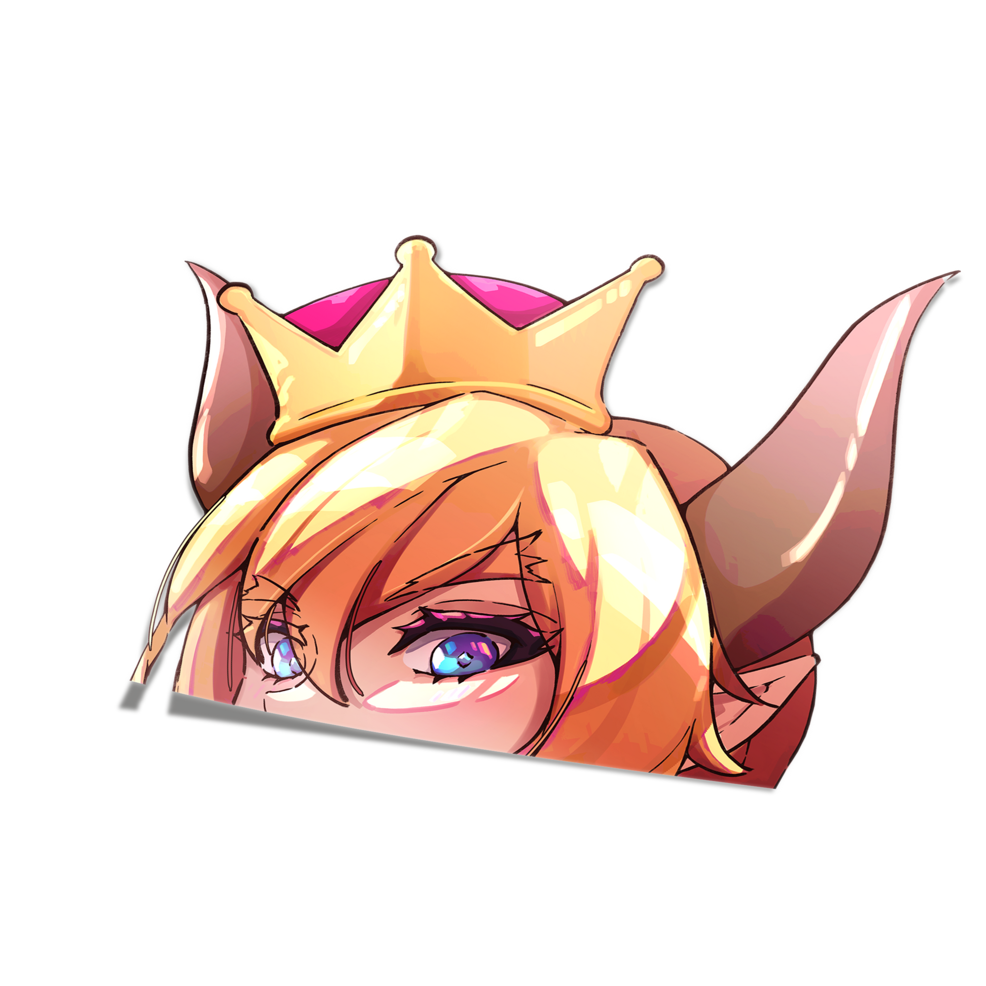 Super Crown Racing Bowsette Peeker「REFLECTIVE」