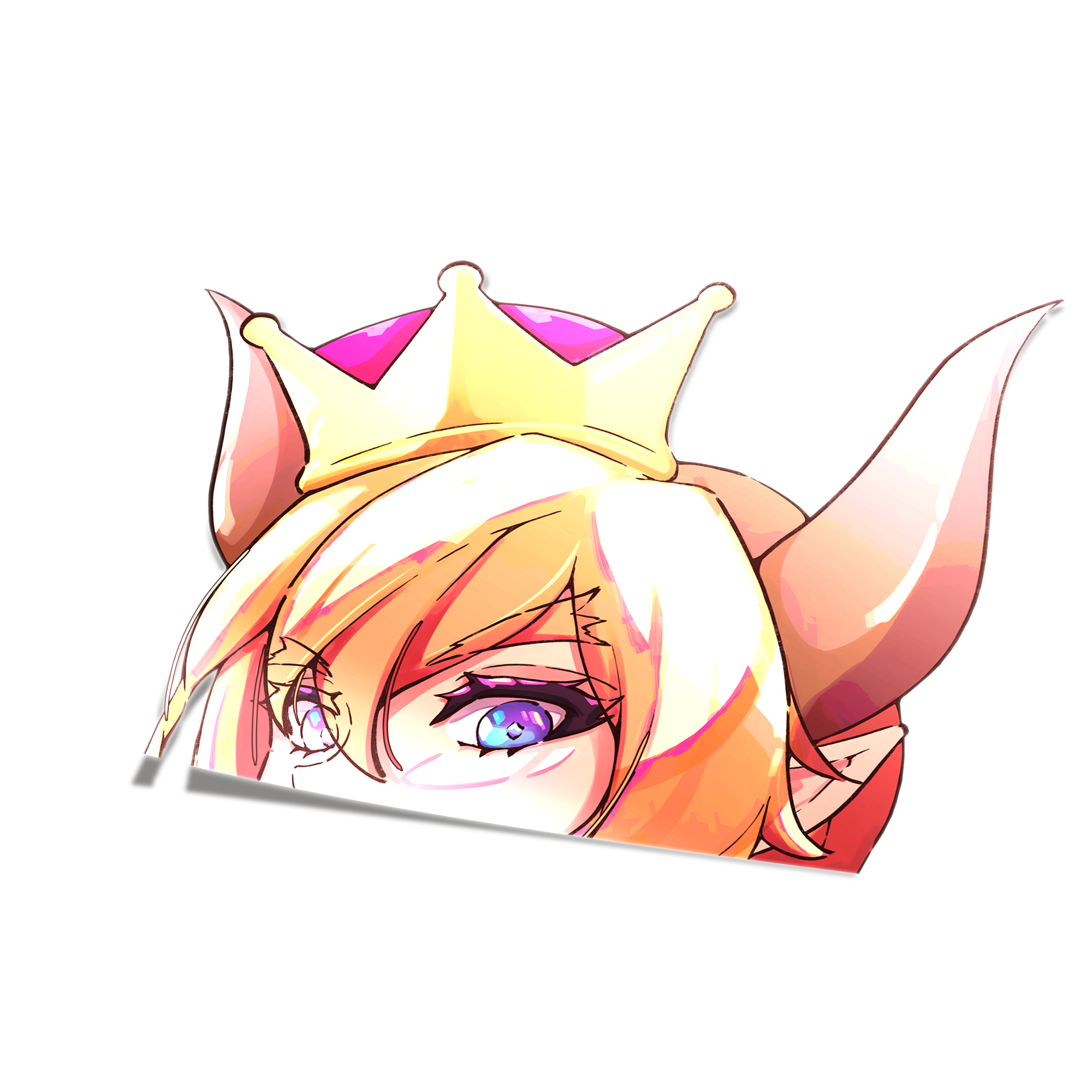 Super Crown Racing Bowsette Peeker「REFLECTIVE」