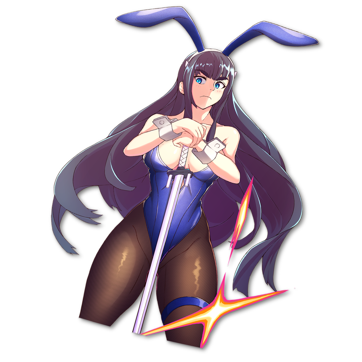 Battle Bunny Satsuki Kiss-Cut