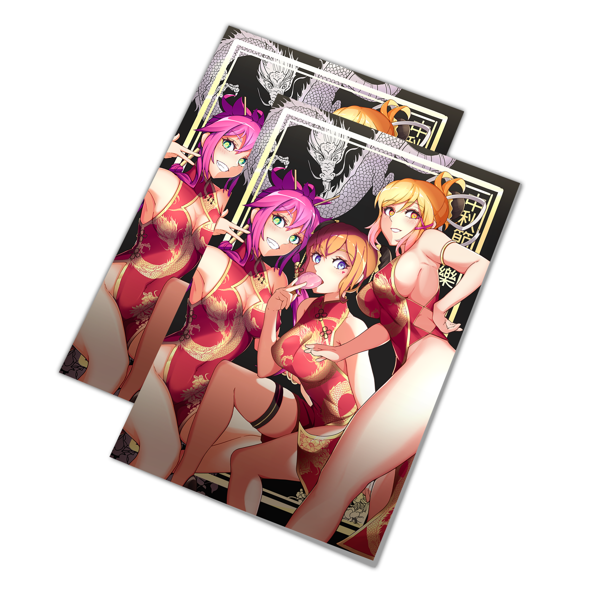 KOWLOON GIRLS Art Print