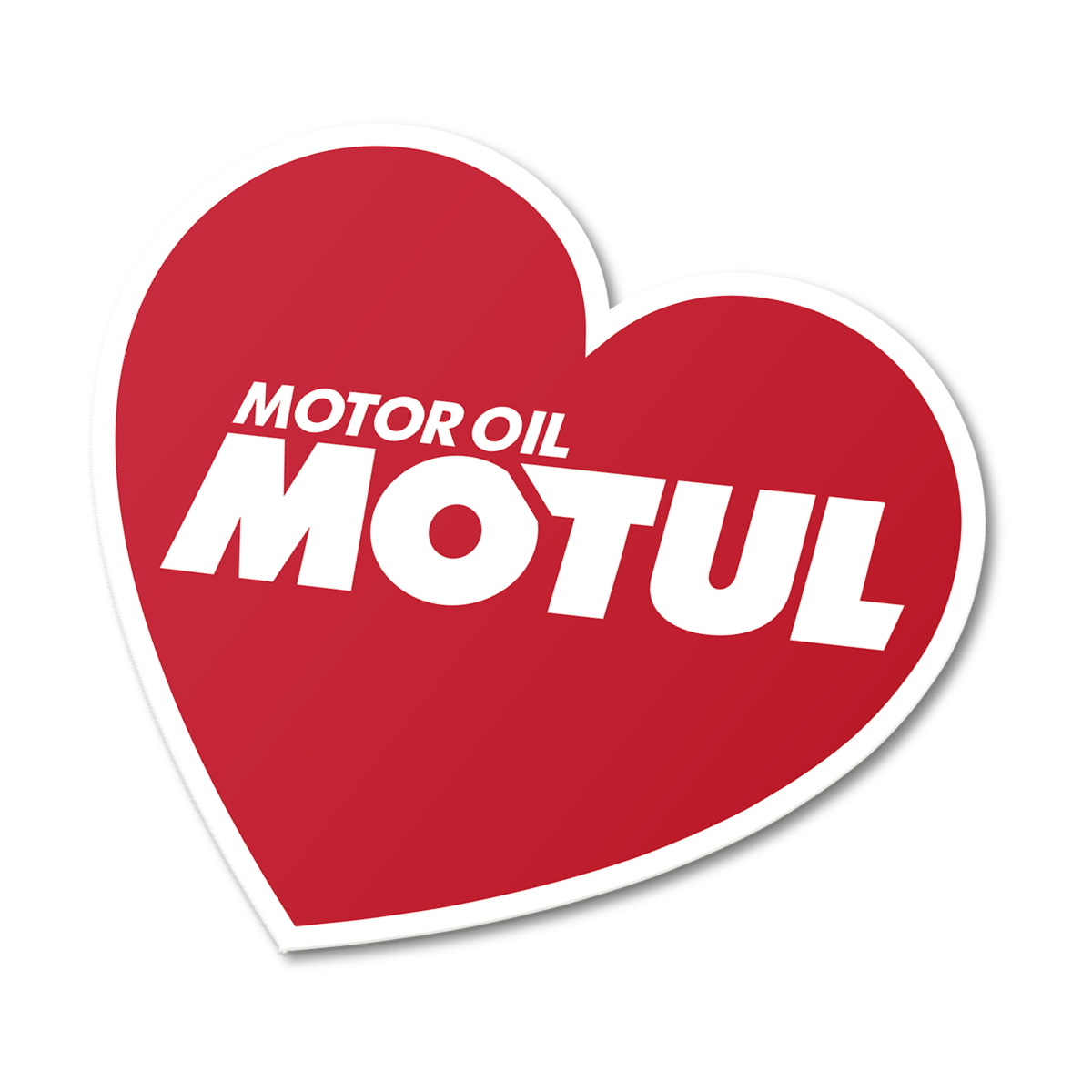 Old School MOTUL Heart Sticker