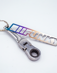 FUNKYGARAGE Titanium 10mm Ratcheting Keychain