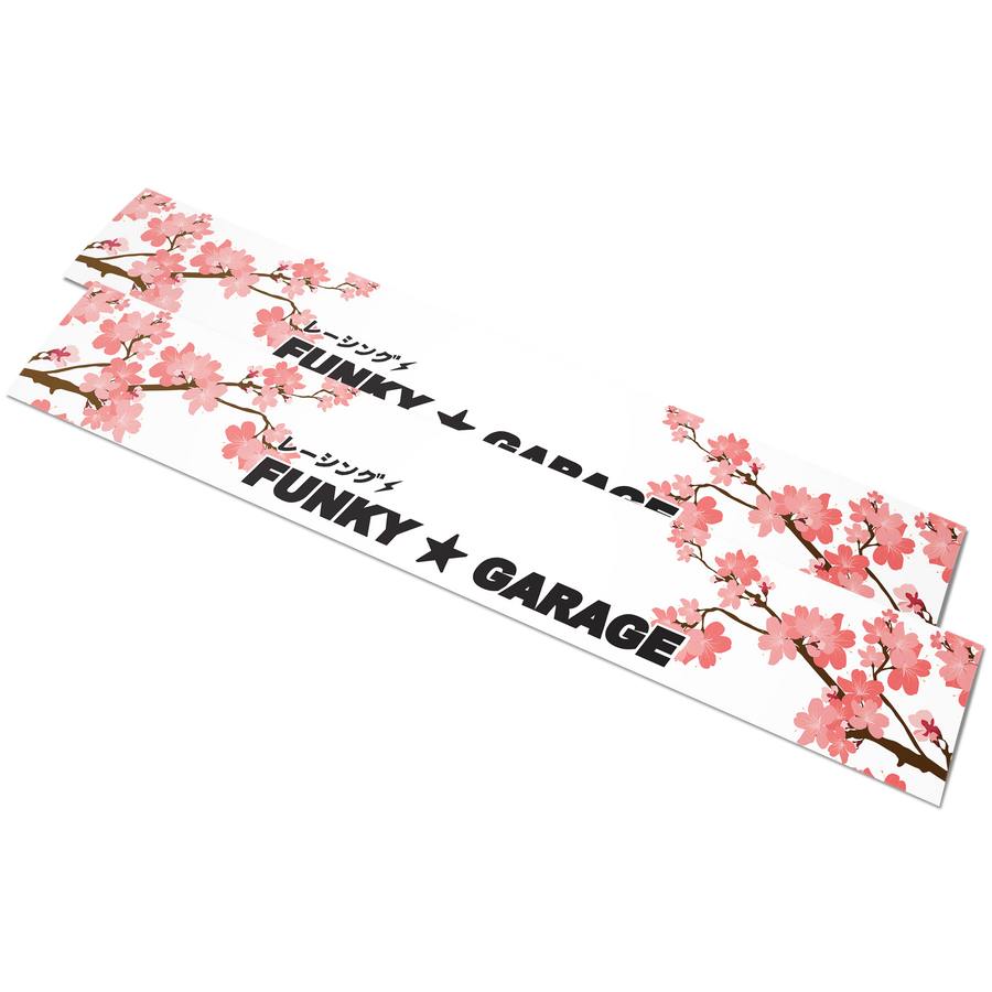 FUNKY☆GARAGE Sakura Banner「White」