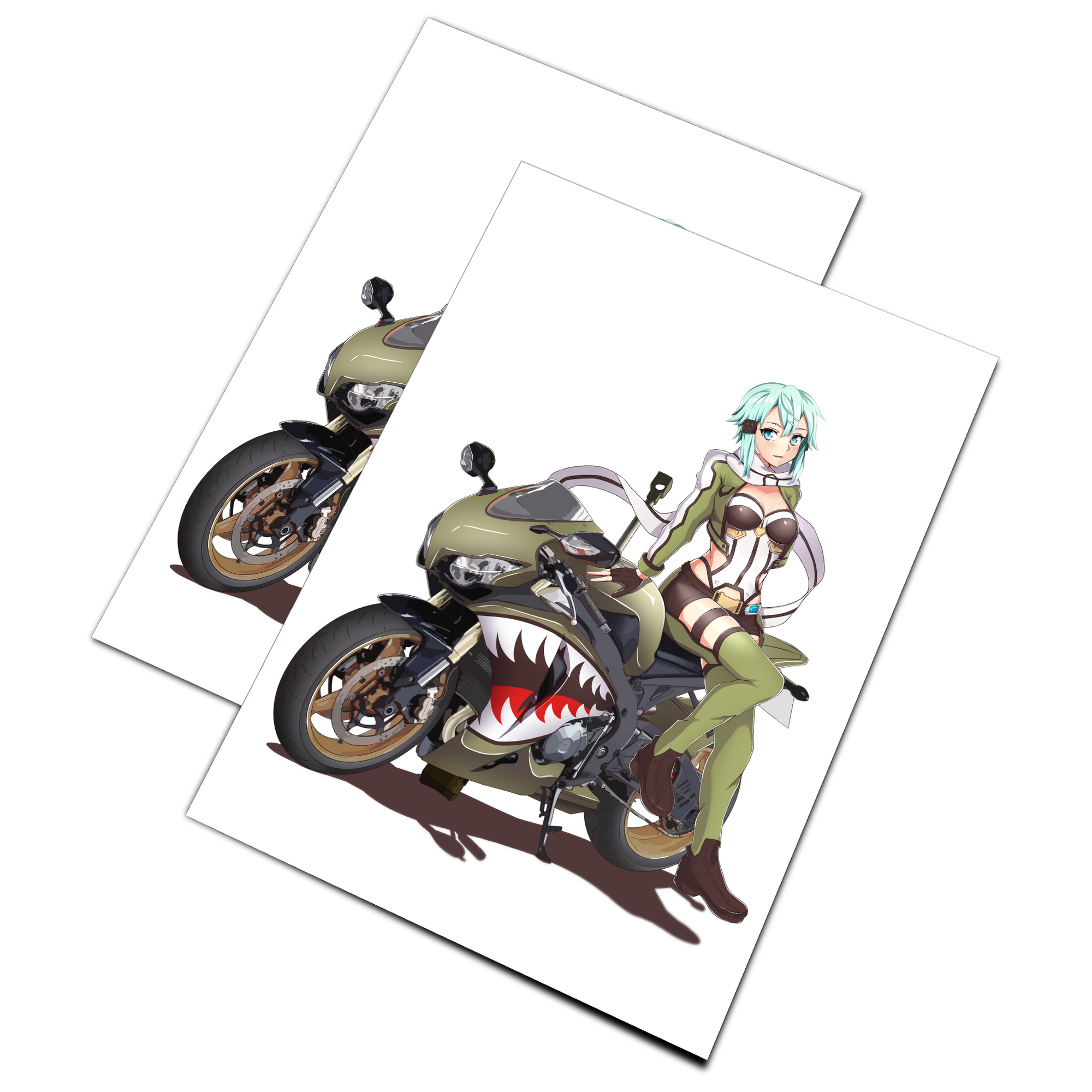 Fireblade Sinon Print「Bike Ver.」