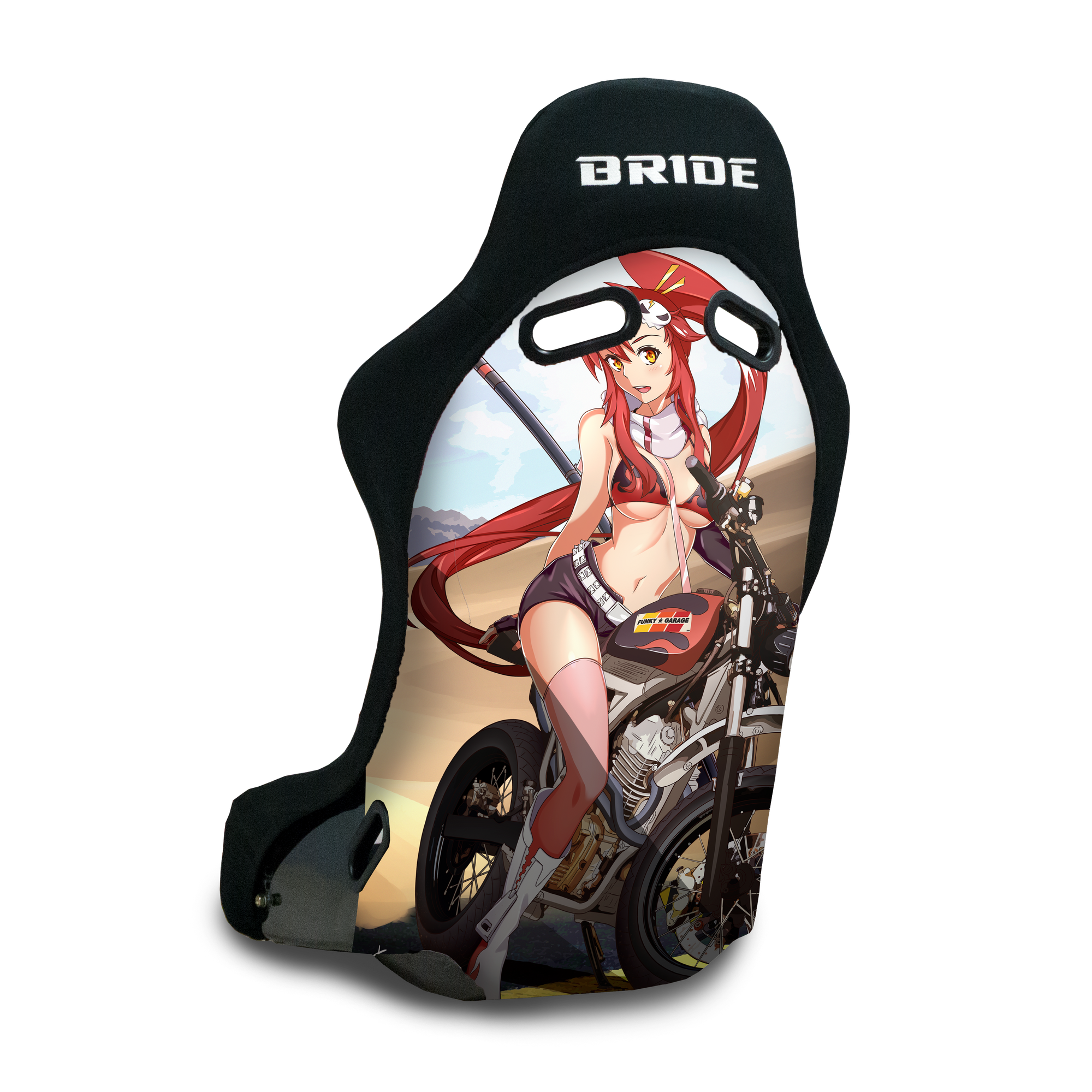 Cafe Racer Yoko Art Seat Overlay